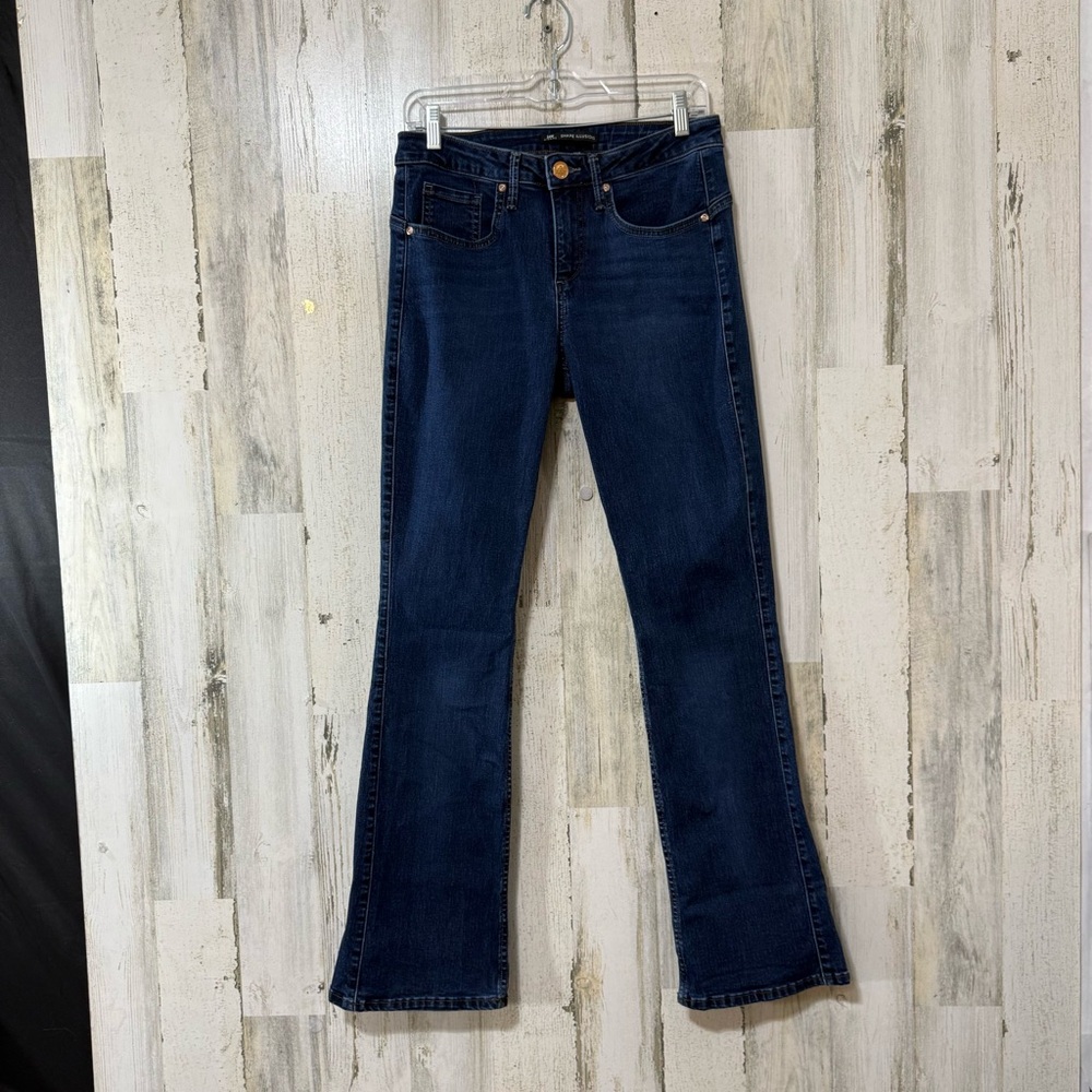 Lee Riders Shape Illusions Slim Fit Midrise Women's Dark Blue Bootcut Jeans